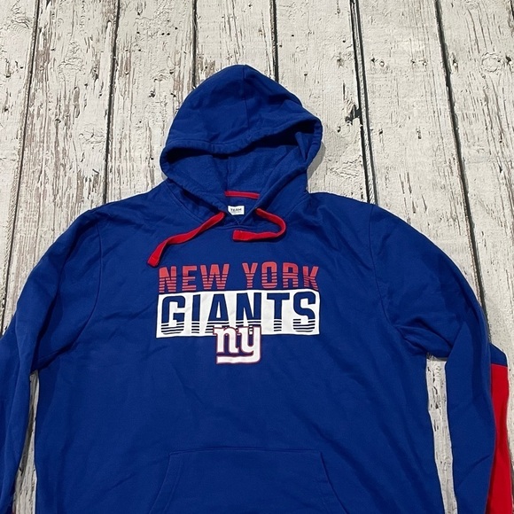New York Giants NFL Football Sports Hoodie Pullover Sweatshirt Top - Picture 2 of 5